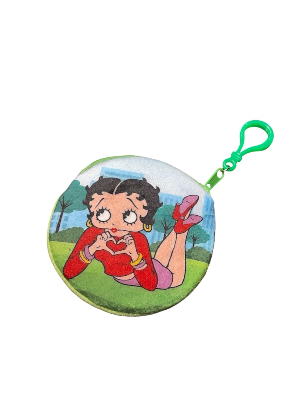 BETTY BOOP PLUSH COIN PURSE BAG CHARM